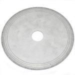 JINGLING 6" inch 150mm Diamond Lapidary Saw Blade Notched Rim 1mm Trim Slab Tools for Stone