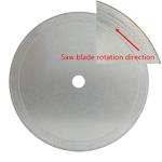 JINGLING Lapidary Blade, 6 inch Diamond Lapidary Saw Blade, Trim Blades Thin Rim 0.36mm Cutting Rocks Tools for Stone Pack of 5Pcs