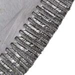 JINGLING 12" inch Diamond Lapidary Blades Gem Trim Saw Notched Rim 1.6mm