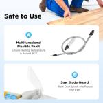 Jewelry Lapidary Saw for Cutting Rocks, Mini Table Saws Grinder Polishing Machine 0-10000r/min with Flexible Shaft (Mini Table Lapidary Saw)