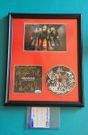 DEF LEPPARD " DIAMOND STAR HALOS"  Signed Autographed  BY 5  + JSA  + BONUS