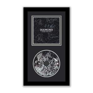 Def Leppard Autographed Signed Framed CD Diamond Star Halos ACOA