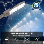 400W LED Parking Lot Light 60000LM DLC Listed Industrial Grade Shoebox Pole Lamp