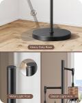 Dimmable Industrial Floor Lamp, Farmhouse Standing Lamp for Living Room, Diamond