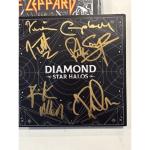 DEF LEPPARD COA SIGNED DIAMOND STAR HALOS CD W/ AUTOGRAPHED SIGNED INSERT ACOA 7