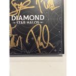 DEF LEPPARD COA SIGNED DIAMOND STAR HALOS CD W/ AUTOGRAPHED SIGNED INSERT ACOA 3