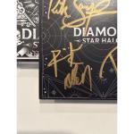 DEF LEPPARD COA SIGNED DIAMOND STAR HALOS CD W/ AUTOGRAPHED SIGNED INSERT ACOA 3