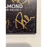 DEF LEPPARD COA SIGNED DIAMOND STAR HALOS CD W AUTOGRAPHED SIGNED INSERT ACOA 12