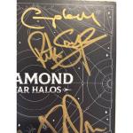 DEF LEPPARD COA SIGNED DIAMOND STAR HALOS CD W/ AUTOGRAPHED SIGNED INSERT ACOA 7