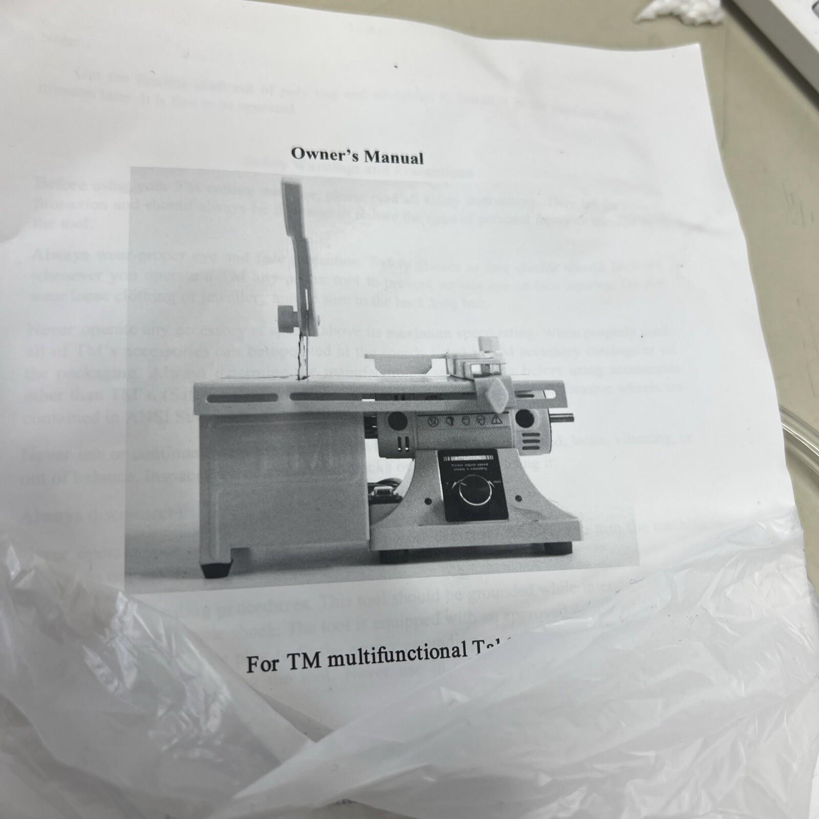 Jewelry Lapidary Saw for Cutting Rocks DIY Lapidary Equipment 110V Mini Table,