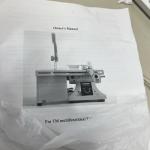 Jewelry Lapidary Saw for Cutting Rocks DIY Lapidary Equipment 110V Mini Table,