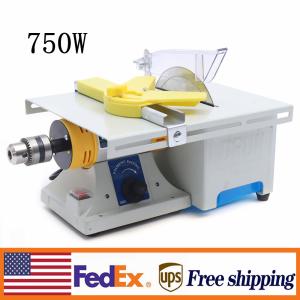 Mini Gem Grinding Polishing Machine Table Rock Saw Jewelry Lapidary Equipment US