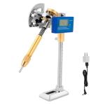 AGULIUM Jade Gem Grinding Faceted Manipulator for Angle Adjustment & Positioning, 96 Index Wheel, Gem Faceting Machine Digital Display Angle Manipulator for Jewel Jade Gemstones Polishing