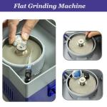Deruilong 4” Flat Grinding Machine - Grinding Equipment - Shaping and Polishing Tools, Mineral Rock Polishing Machines, Grinding Machines, Includes Rock Mineral Polishing Machine Accessory Kit