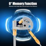 LNUJIUN Digital Display Angle Manipulator 110-240V Gem Faceting Machine Angle Polishing 96 Index Wheel Jewelry Faceting Machine for Processing Gemstones, Jewelry, Facets