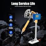 LNUJIUN Digital Display Angle Manipulator 110-240V Gem Faceting Machine Angle Polishing 96 Index Wheel Jewelry Faceting Machine for Processing Gemstones, Jewelry, Facets