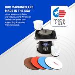 Hi-Tech Diamond 6" All-U-Need Lapidary Equipment, Flat Lap - Grinder Tool & Rock Polisher, Variable Speed Motor, Includes Rock Polishing Kit for Stones, Minerals, and Gem Shaping