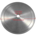 12" inch Diamond Lapidary Saw Blade Sintered Rim Trim Slab Cutting Gemstone Rocks Arbor Hole 1 inch 25.4mm