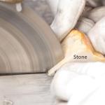 12" inch Diamond Lapidary Saw Blade Sintered Rim Trim Slab Cutting Gemstone Rocks Arbor Hole 1 inch 25.4mm