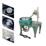 Gem Faceting Machine, Professional Jade Grinding Polishing Machine, 180W 110V Jewel Angle Polisher with Faceted Manipulator, Jewel Polishing Grinding Machine Flat Grinder (Style 2)