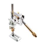 Aitoserlea Gem Grinder Faceted Manipulator Jade Faceting Machine Jewel Angle Milling Tool Height Adjustable + Positioner + Lotus Seat (32 Index Wheel, Updated Angle Manipulator)