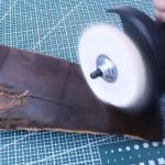 𝐋𝐮𝐨 𝐤𝐞 5 Pcs 3'' Cotton Polishing Wheel, 3/8'' Arbor Abrasive Buffing Wheel Fine Finishing Kits Lapidary Polishing Set for Bench Grinder/Buffer