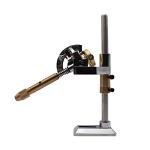 Jade Grinding Faceted Manipulator Gem Faceting Machine Jewel Angle Milling Polishing Machine (32 Index Wheel, Standard Angle Manipulator)