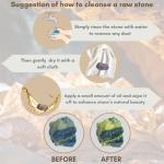 1 LB Golden Quartz Rough Crystals and Stones Raw Stones for Rock Tumbling, Jewelry Making, Polishing, Cabbing, Lapidary, Fountain Rocks, Decoration, Wire Wrapping, Gem Mining, Reiki Healing