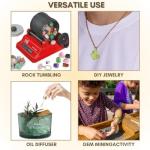 1 LB Golden Quartz Rough Crystals and Stones Raw Stones for Rock Tumbling, Jewelry Making, Polishing, Cabbing, Lapidary, Fountain Rocks, Decoration, Wire Wrapping, Gem Mining, Reiki Healing