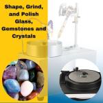 Drilax 6 inch Grit 600 Professional Quality High Density Diamond Coated Flat Lap Lapping Lapidary Wheel Disc Glass Jewelry Polishing Tool Grinding Sharpening Metal Back 1/2 Arbor (Grit600)