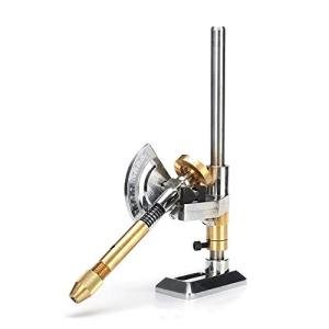 MXBAOHENG Gem Grinding Faceted Manipulator Jade Faceting Machine Jewel Angle Polisher Jewel Angle Milling Tool 32/64/72/96 Index Wheels Handle (32 scale)