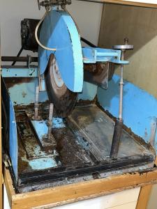 Vintage Lapidary Equipment:SLAB SAW Cuts UP To 5.5” Thick ROCK CLAMP AUTO CUTTER