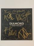 Def Leppard Diamond Star Halos CD + Signed Autographed Art Card JSA COA LOA
