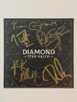 Def Leppard Diamond Star Halos CD + Signed Autographed Art Card JSA COA LOA