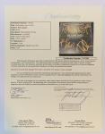 Def Leppard Diamond Star Halos CD + Signed Autographed Art Card JSA COA LOA