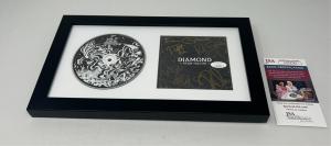 Def Leppard signed Diamond Star Halos CD Cover JSA COA