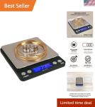 GemOro Platinum XP500 | Precision Portable Jewelers Countertop Scale