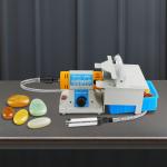 Lapidary Equipment DIY Jewelry Lapidary Saw 110V Mini Table Saw Grinder Machine