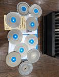 Raytech Shaw Faceter Raytech Industries w/ 22 Lapidary Discs Tested USA