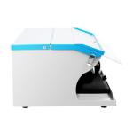 500W Jewelry Bench Polisher, 110V 1/2 HP Benchtop Polishing Buffing Machine Adjustable Variable Speed Polishing Buffing Machine Buffer Grinder Dust Collector with Light for Polishing Aluminum Chrome