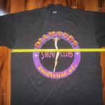 Vintage Diamond Show Club Greenville SC T-Shirt Black Adult Large 1990s RARE