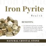 rockcloud 1 lb Natural Crystals Raw Rough Stones for Cabbing,Tumbling,Cutting,Lapidary,Polishing,Reiki Crytsal Healing,Iron Pyrite