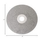 Grinding And Polishing Head 4" 100mm 80-2000# Diamond Coated Flat Lap Wheel Lapidary Polishing Grinding Disc (Grit : 240)