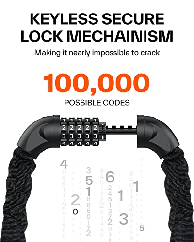 Sportneer 5-digit Combination Bike Lock