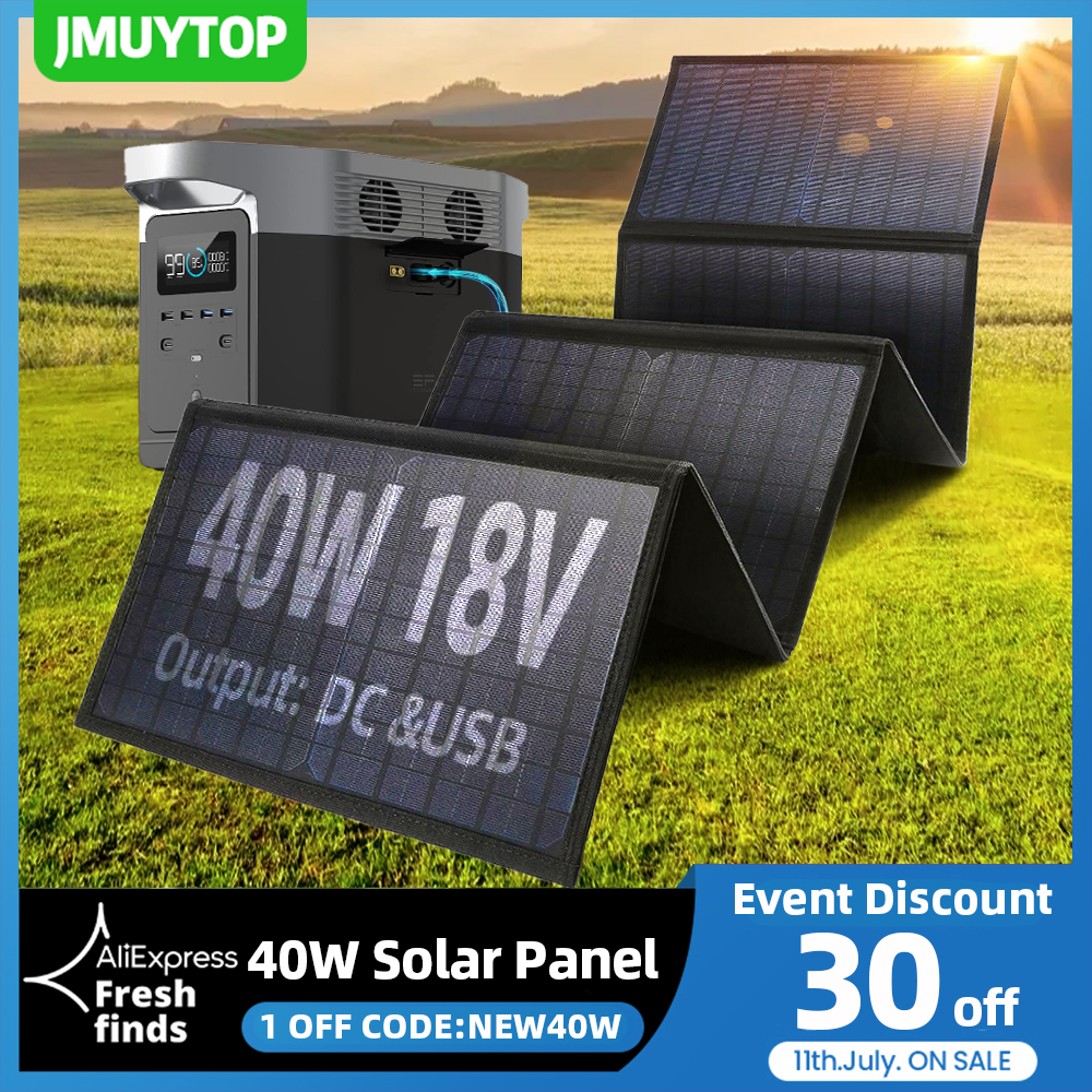 Foldable Solar Charger for Outdoor Activities