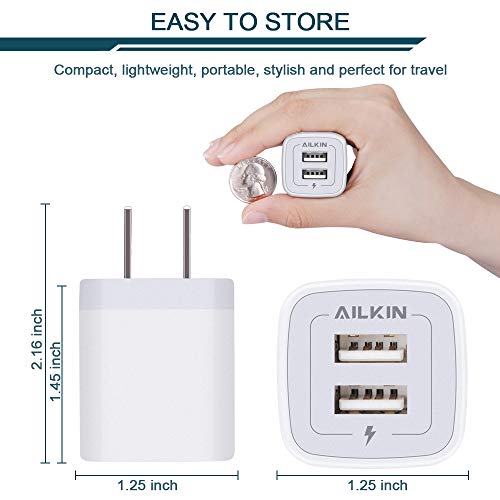 Dual Port Quick Charger for iPhone & Samsung