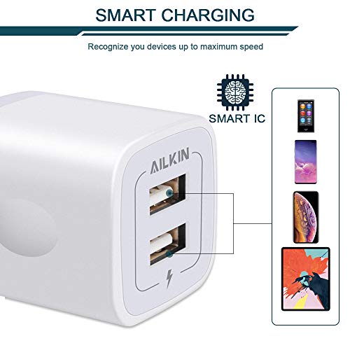 Dual Port Quick Charger for iPhone & Samsung