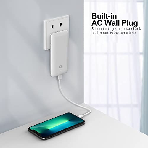 Ultra-Slim 10000mAh USB C Power Bank