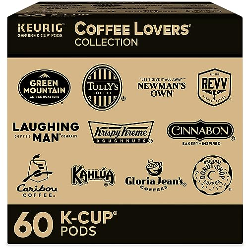 60 Count Keurig Single-Serve Coffee Sampler Pack