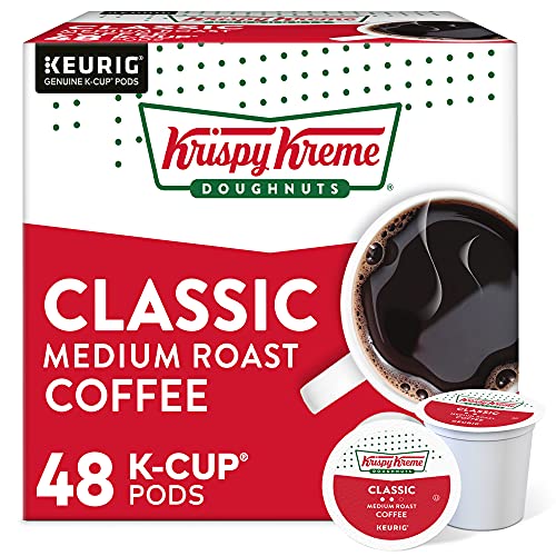 Krispy Kreme Classic Keurig K-Cup Pods, Medium Roast (48 Pack)